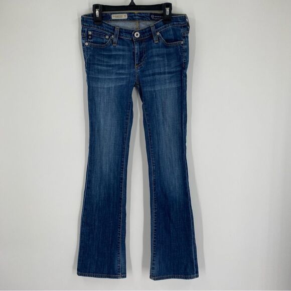Adriano Goldschmied The Angelina Boot Cut Women's Boot Cut Jeans in Deep Blue 24 - Picture 1 of 5